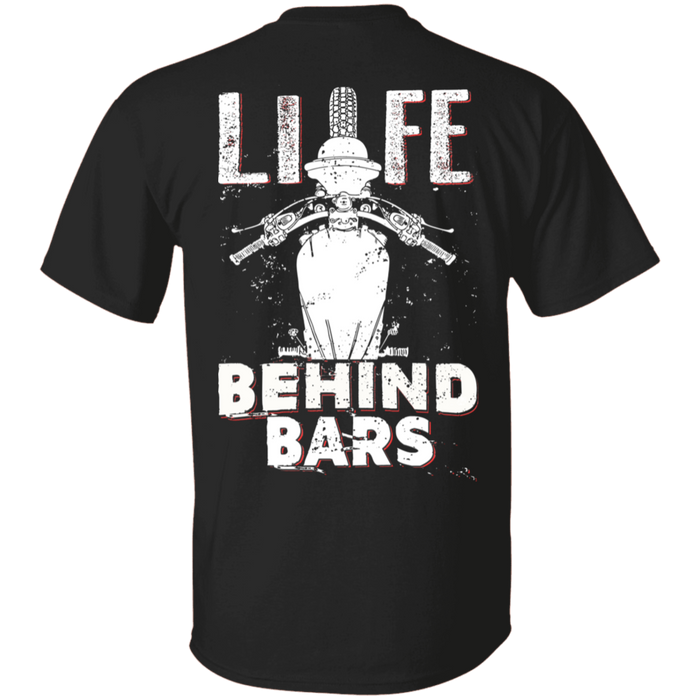 Life Behind Bars Biker Motorcycle Shirt