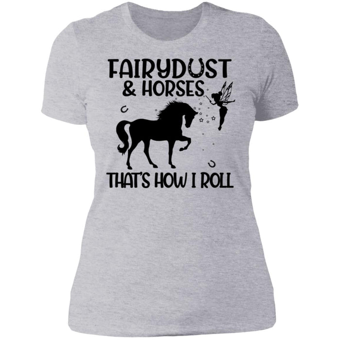 Unisex T Shirt, Fairydust and Horses