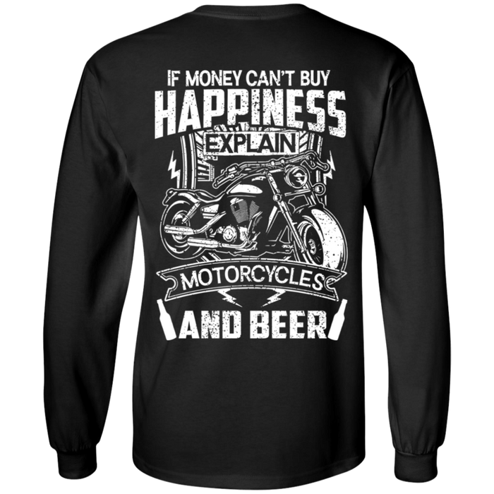 Happiness Biker Motorcycle Shirt