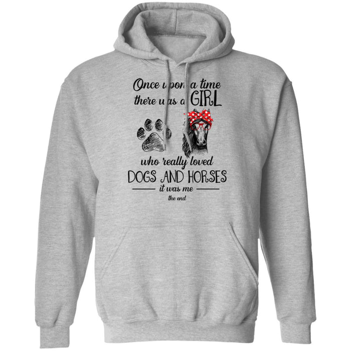 Once Upon A Time Dogs and Horses Lovers Shirt