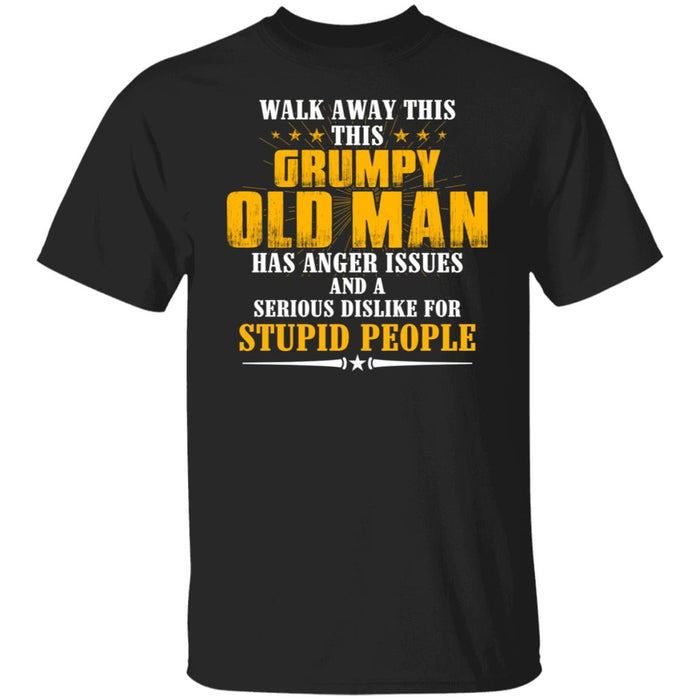 Walk away Old Man Unisex T-Shirt