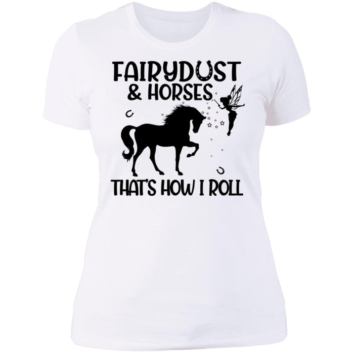 Unisex T Shirt, Fairydust and Horses