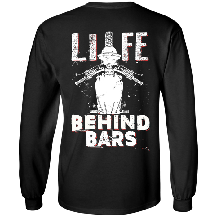 Life Behind Bars Biker Motorcycle Shirt