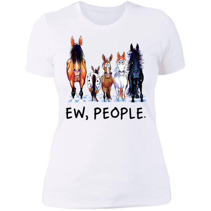 Ew People Horses Shirt