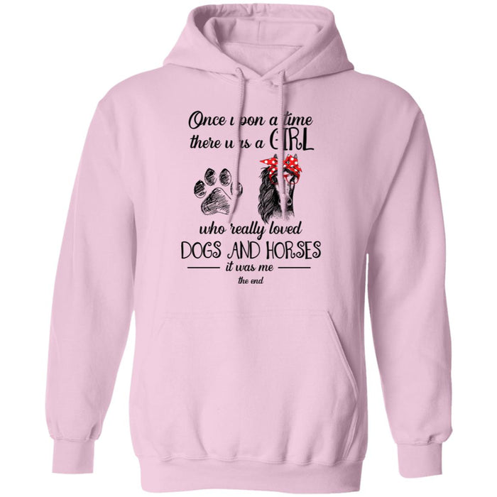 Once Upon A Time Dogs and Horses Lovers Shirt