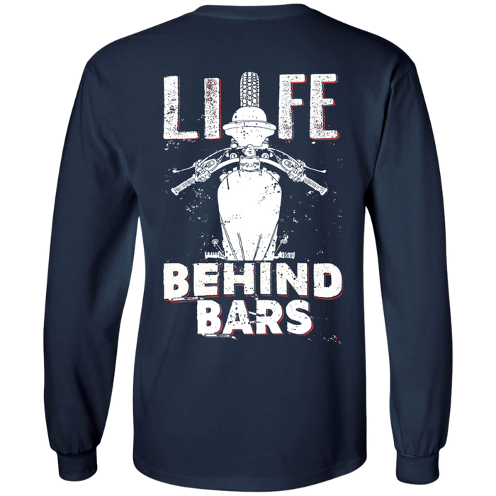 Life Behind Bars Biker Motorcycle Shirt