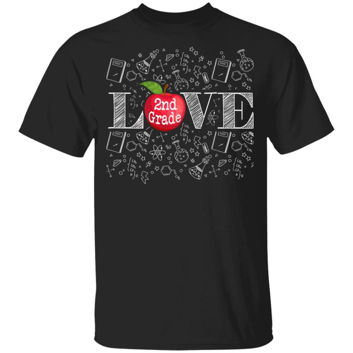 Back to School 2nd Grade Math Lover Youth T-Shirt