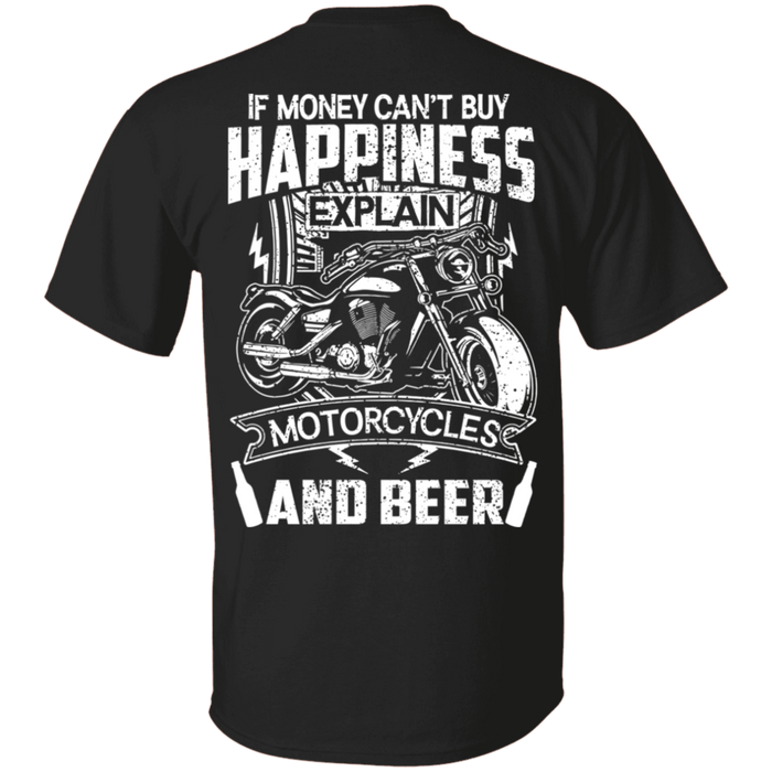 Happiness Biker Motorcycle Shirt