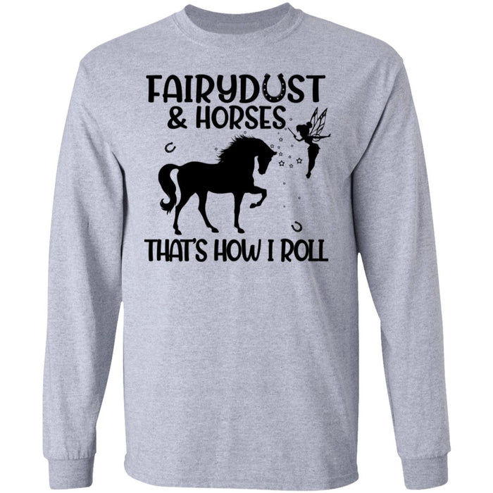 Unisex T Shirt, Fairydust and Horses