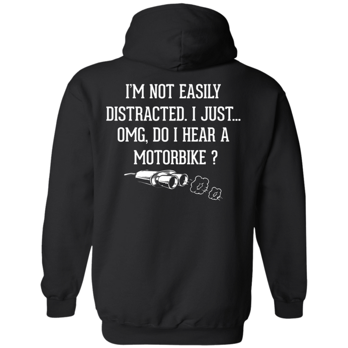 Not Easily Distracted Biker Motorcycle Shirt