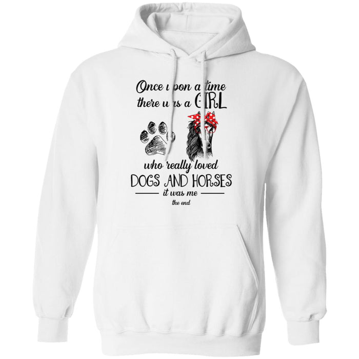 Once Upon A Time Dogs and Horses Lovers Shirt