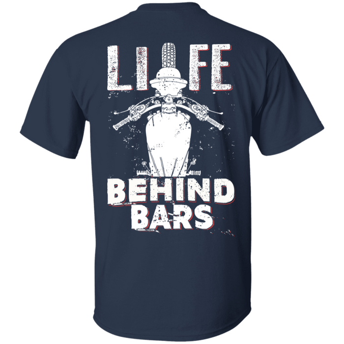 Life Behind Bars Biker Motorcycle Shirt