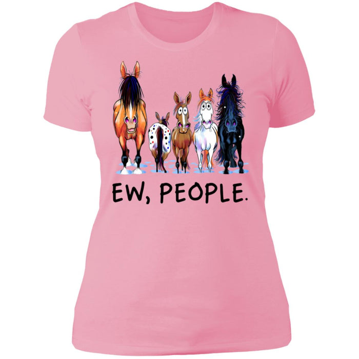 Ew People Horses Shirt