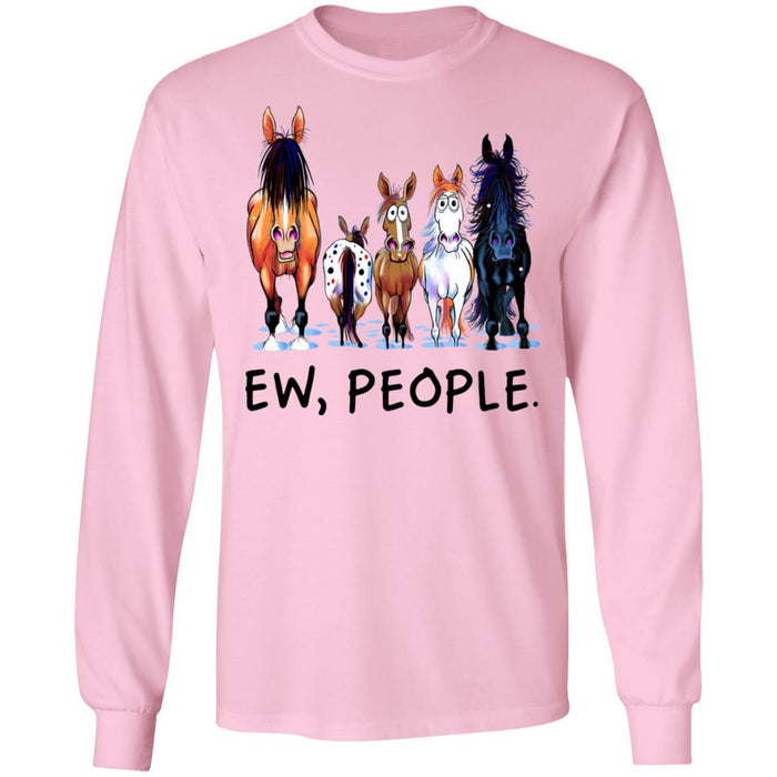 Ew People Horses Shirt