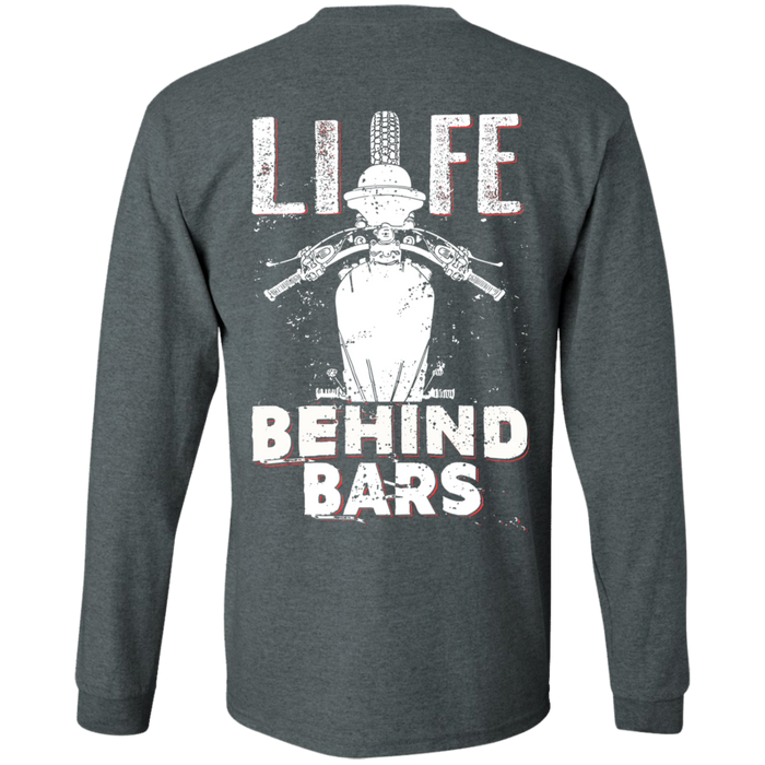 Life Behind Bars Biker Motorcycle Shirt