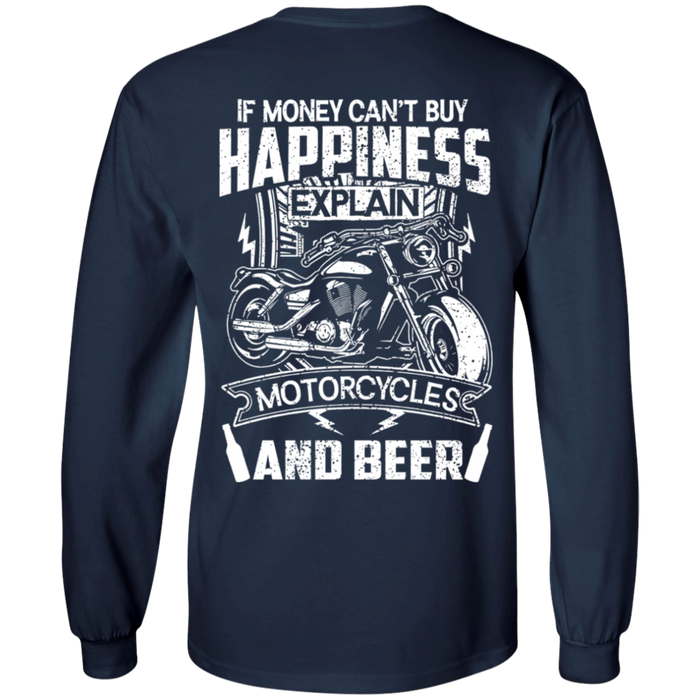 Happiness Biker Motorcycle Shirt